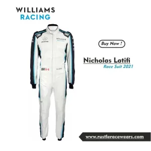 2021 Nicholas Latifi Williams Race Suit F1