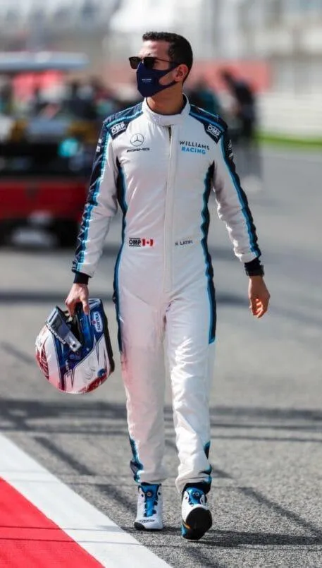 2021 Nicholas Latifi Williams Race Suit F1