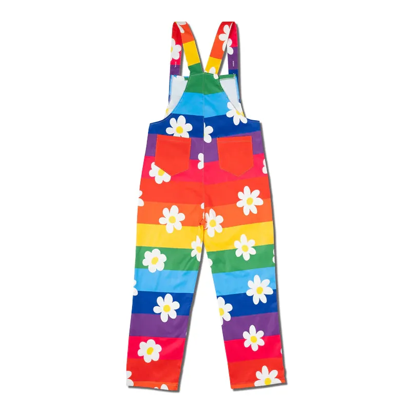 ACDC RAG Y2K flower dungarees