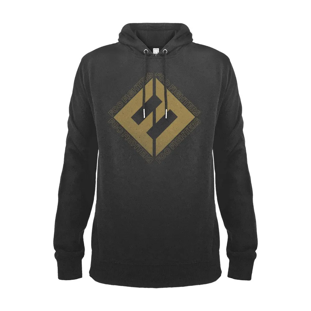 Amplified Unisex Adult Concrete & Gold Foo Fighters Hoodie