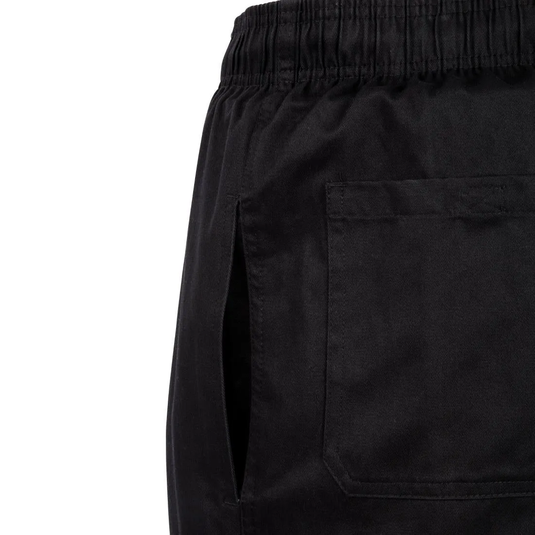 B222 Chef Works Unisex Classic Fit Cargo Chefs Trousers Black