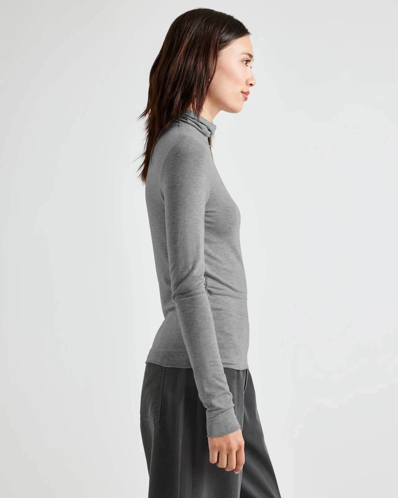 Bamboo Long Sleeve Turtleneck