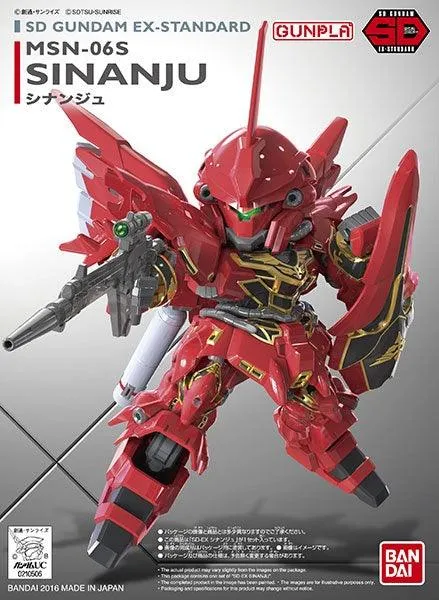 Bandai 013 Sinanju SD EX-Standard Model Kit