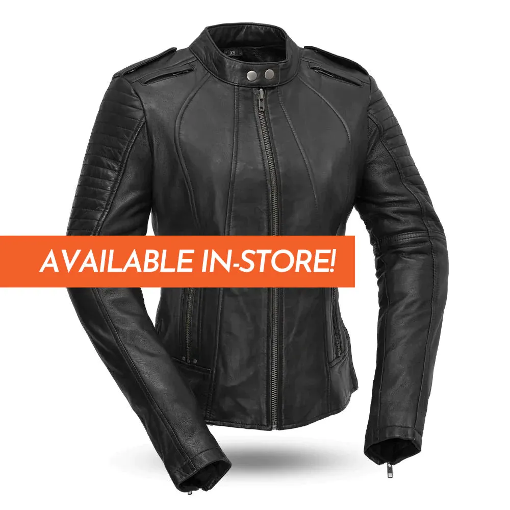 Biker - Women's Leather Motorcycle Jacket