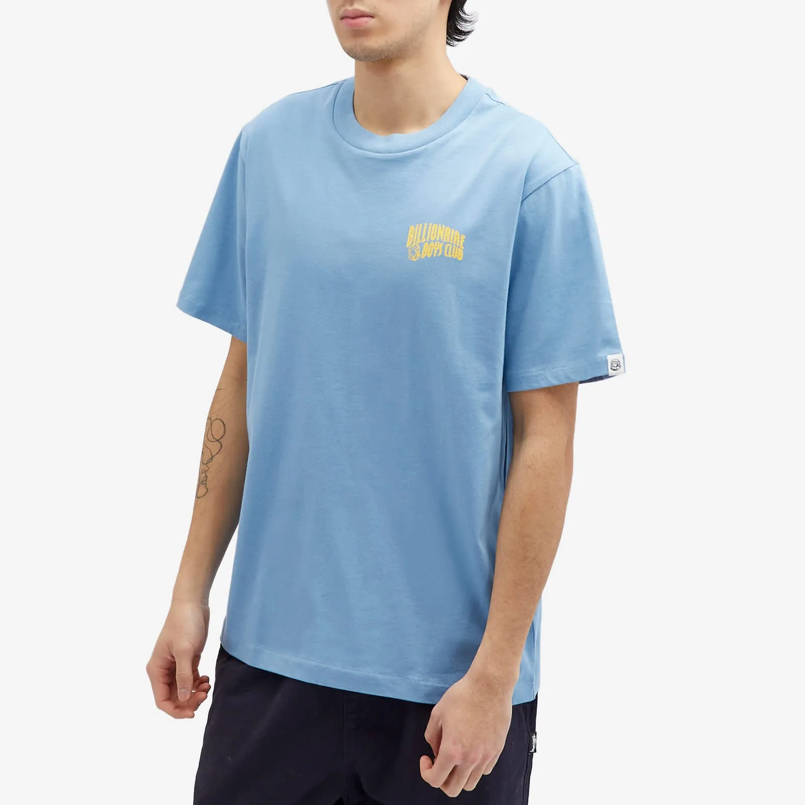 Billionaire Boys Club Small Arch Logo T-Shirt in Powder Blue