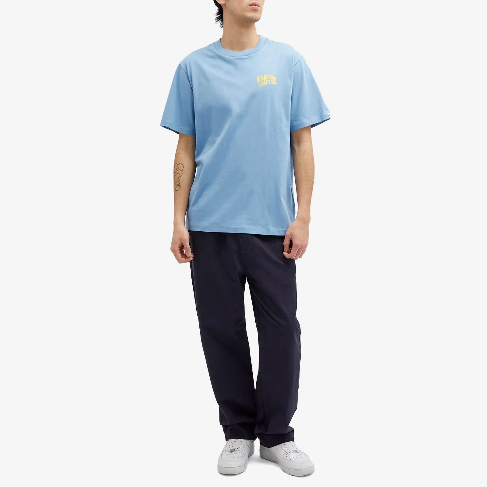 Billionaire Boys Club Small Arch Logo T-Shirt in Powder Blue