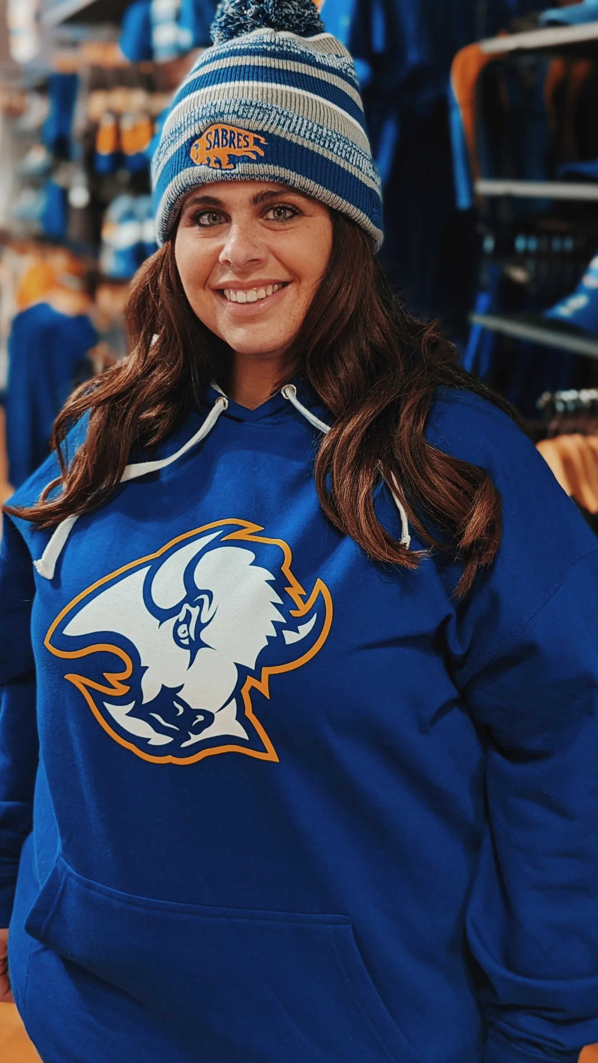 Buffalo Sabres Reverse Retro Royal Blue Hoodie