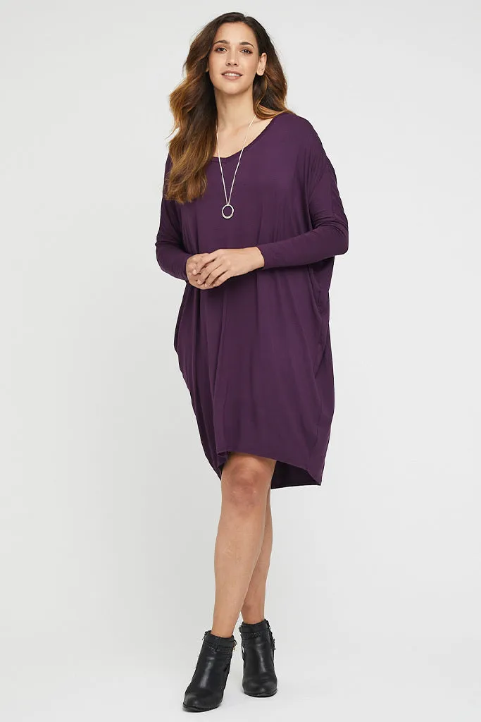 Catherine Dress - Plum