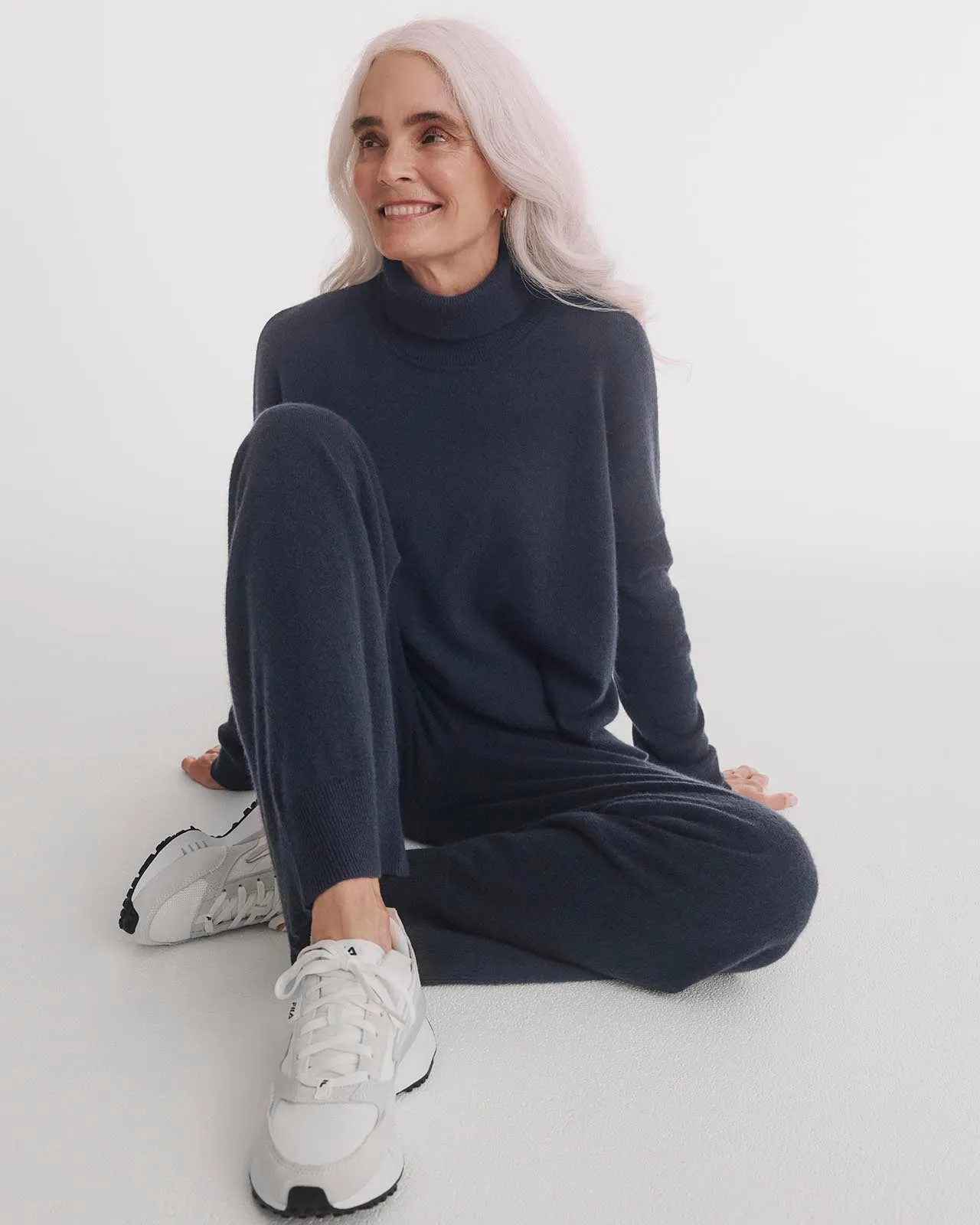 Charlotte Cashmere Turtleneck Sweater