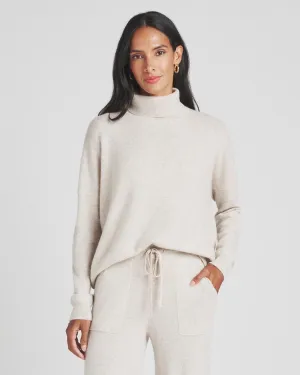 Charlotte Cashmere Turtleneck Sweater