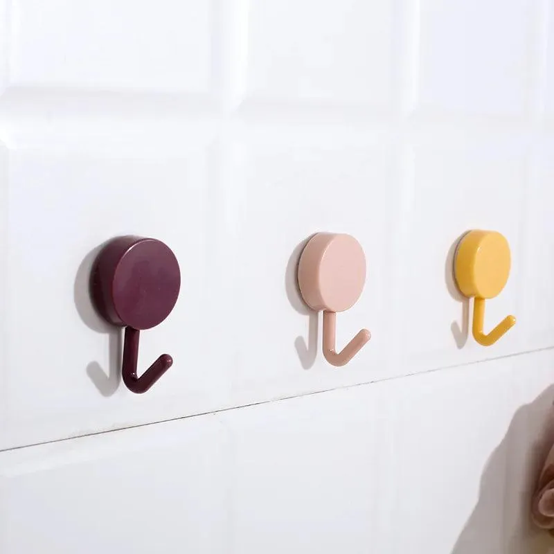 Colorful Wall Hooks: Stylish Organization & Easy Storage