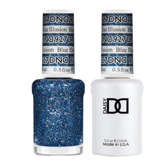 DND - Gel & Lacquer - Blue Illusion - #927