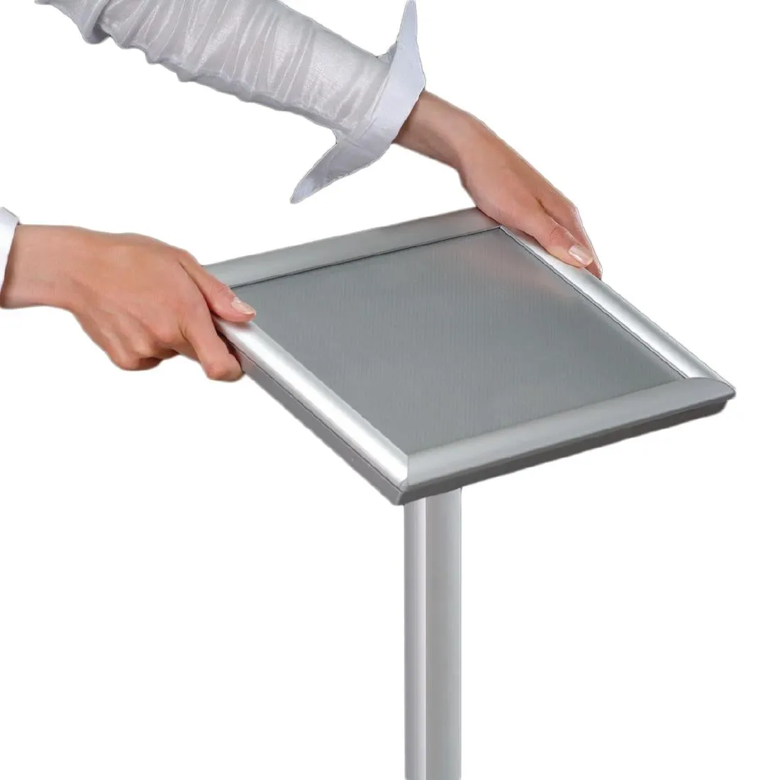 Freestanding Aluminium Menu Display Stand A4