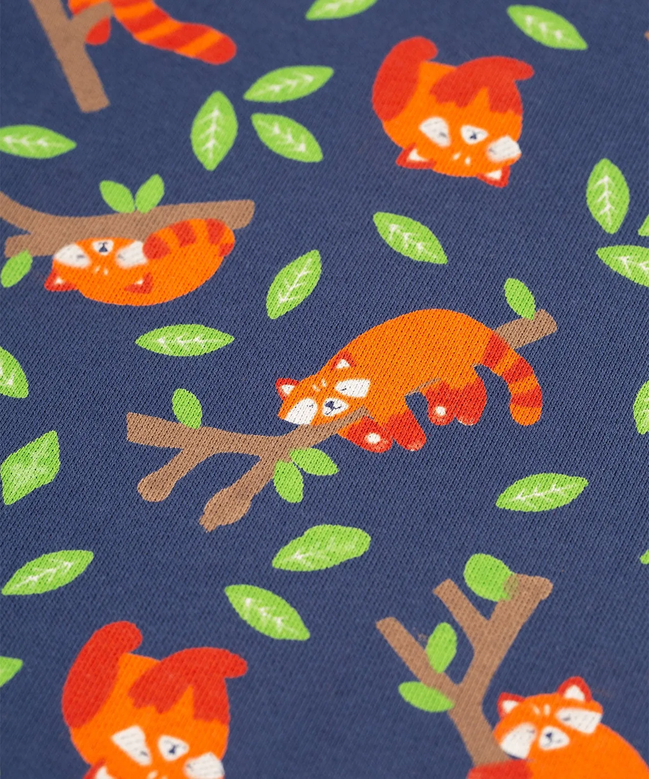 Frugi Snuggle Crawlers - Red Panda Pals