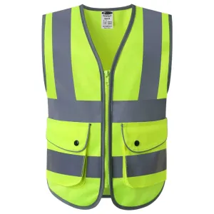 JKSafety Hi-Vis Reflective Safety Vest for Children (KID-Medium)