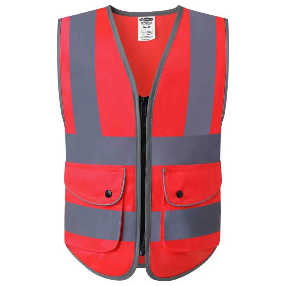 JKSafety Hi-Vis Reflective Safety Vest for Children (KID-Medium)