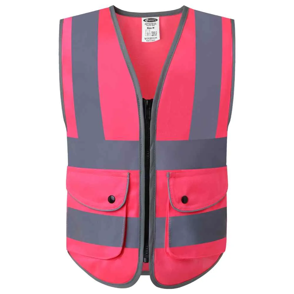 JKSafety Hi-Vis Reflective Safety Vest for Children (KID-Medium)