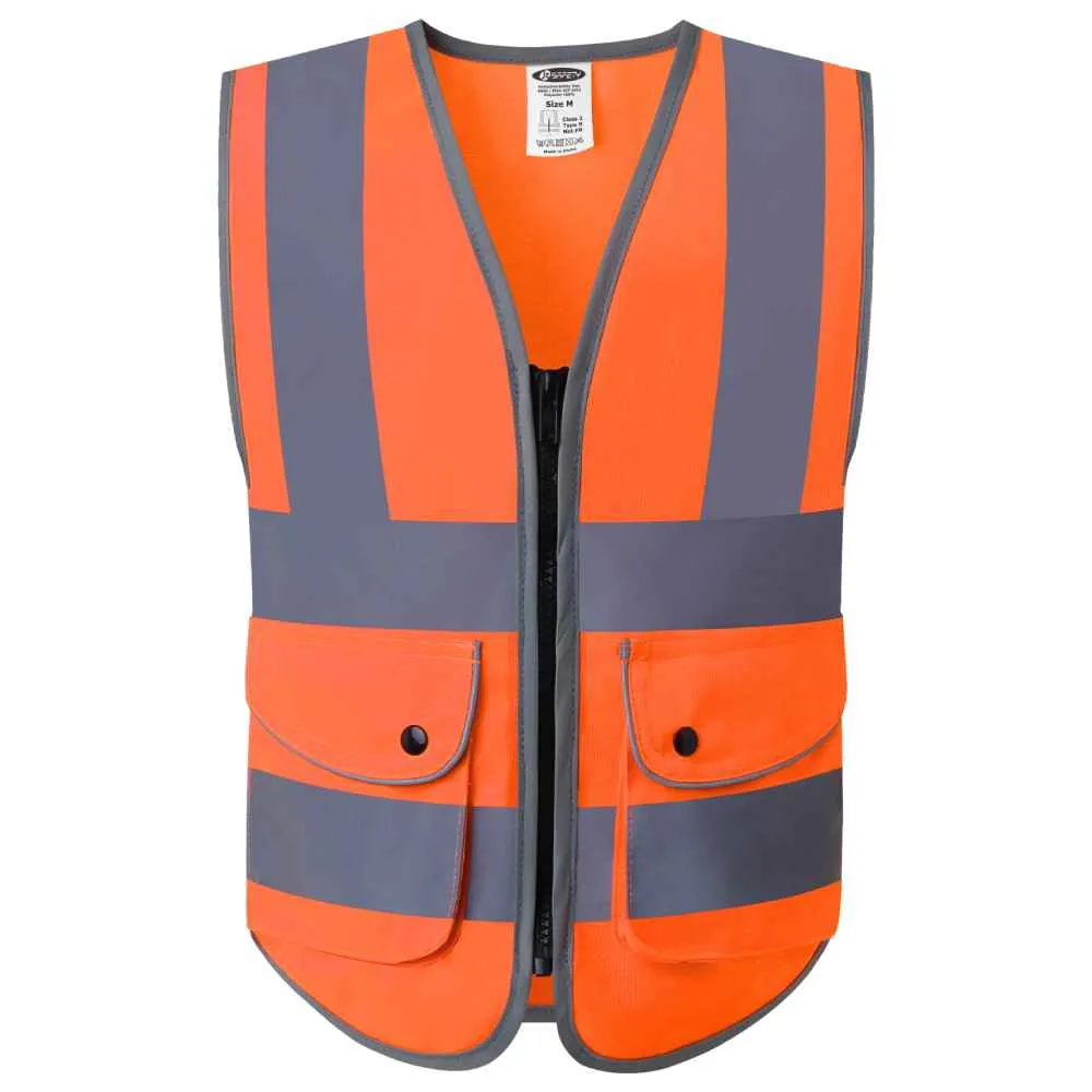 JKSafety Hi-Vis Reflective Safety Vest for Children (KID-Medium)