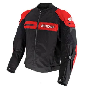 Joe Rocket Dayride Mens Textile Jacket Red/Black