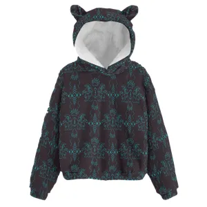 Ledger Bear Kid’s Borg Fleece Hoodie With Ear