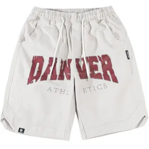 Lemandik Athletic Shorts Letter Print