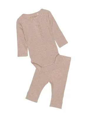 Long Sleeve Bodysuit & Leggings Set