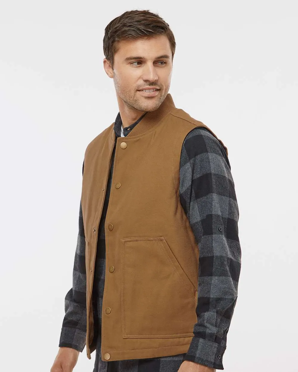 Men’s Insulated Canvas Workwear Vest