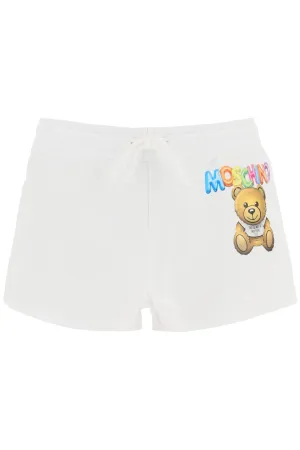 Moschino logo printed shorts