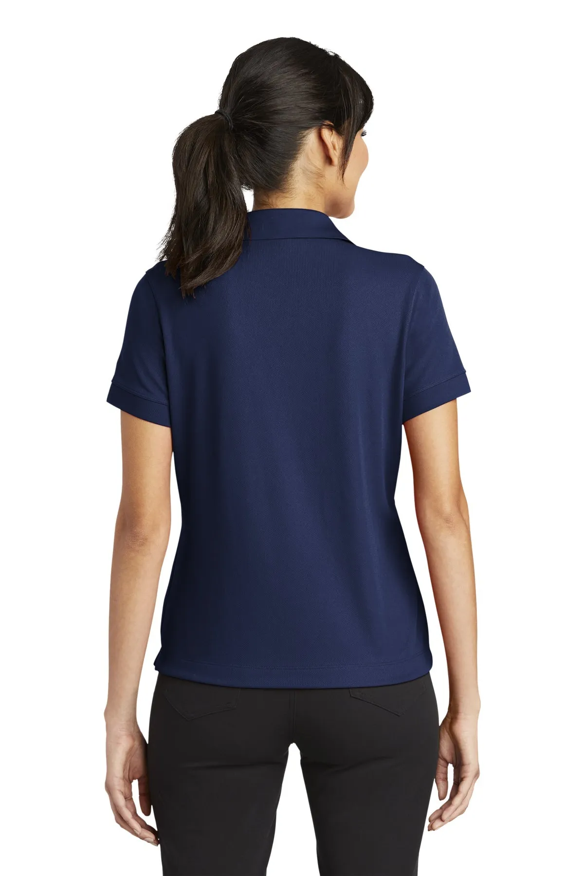 Nike Ladies Dri-FIT Classic Custom Polos, Midnight Navy