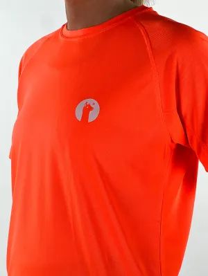 Orange Active Llama T-Shirt