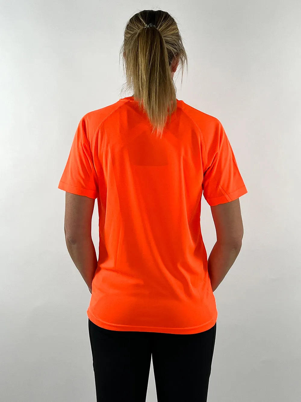 Orange Active Llama T-Shirt