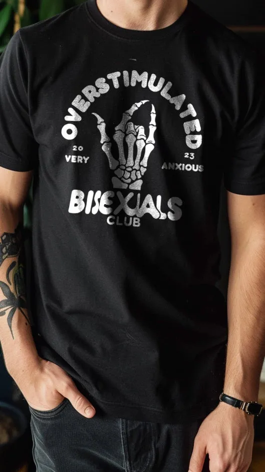 Overstimulated Bisexuals Club classic tee