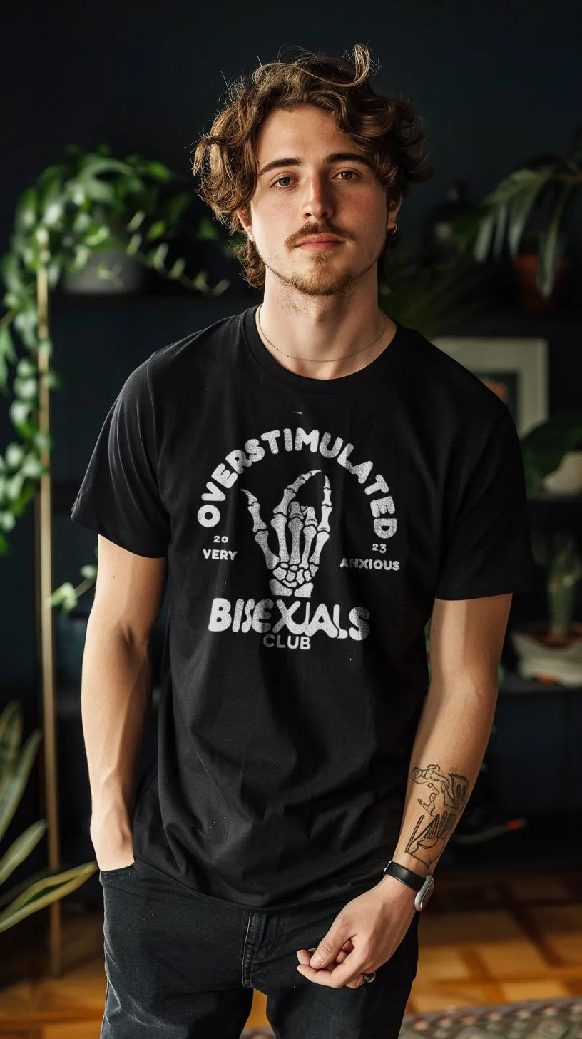 Overstimulated Bisexuals Club classic tee