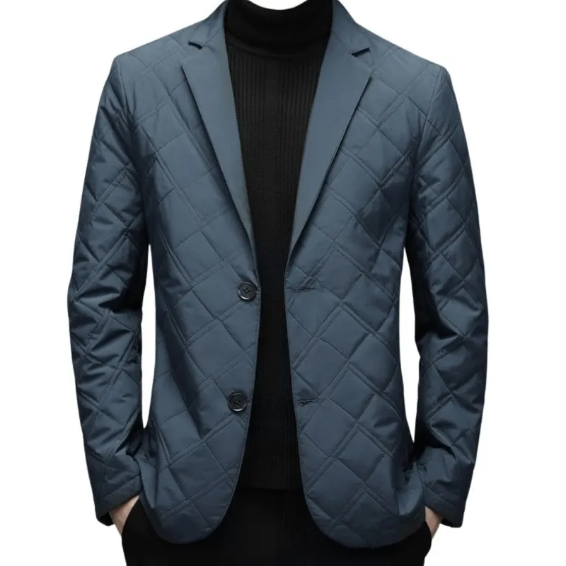 Pologize™ Cotton-Padded Collar Jacket