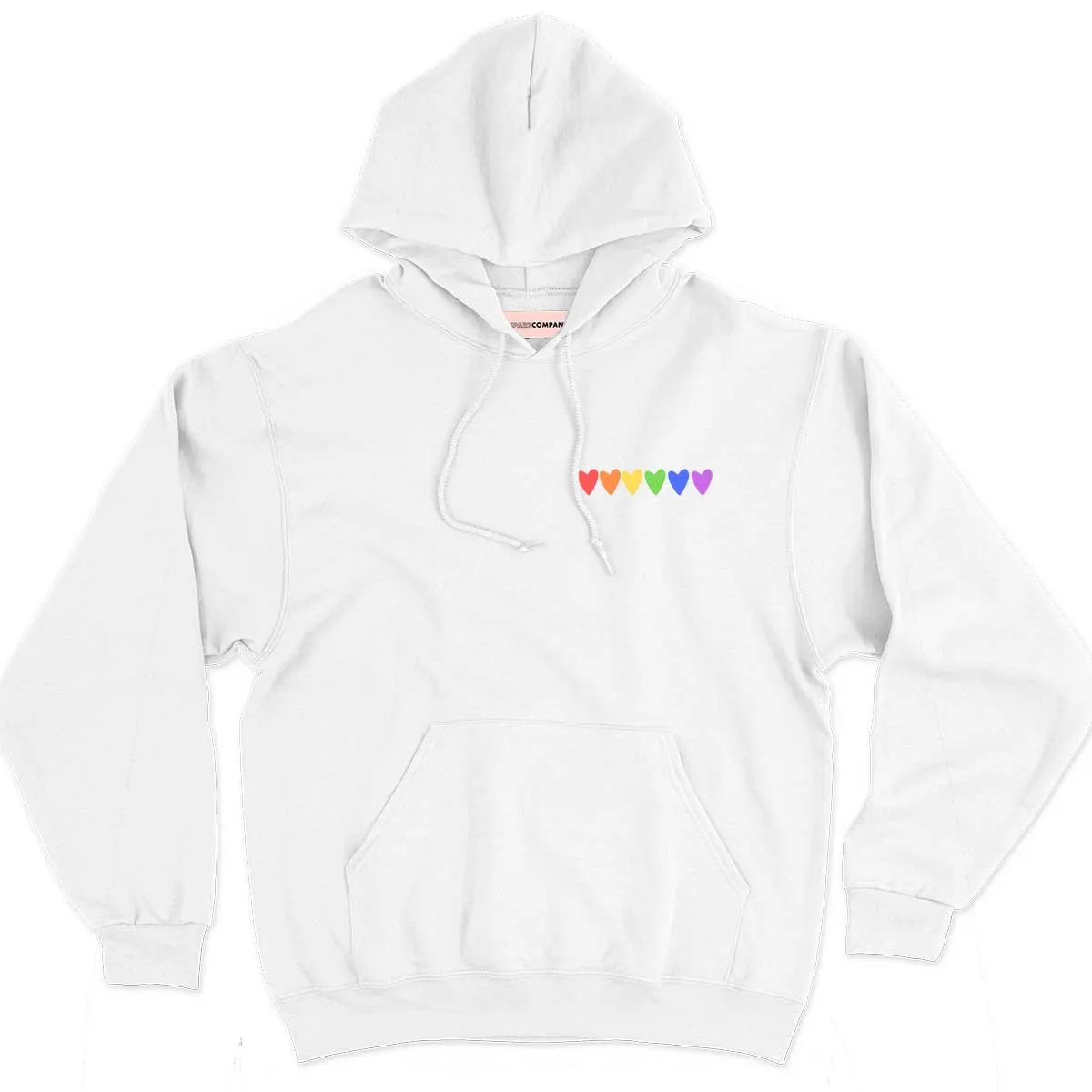 Rainbow Hearts LGBTQ  Hoodie