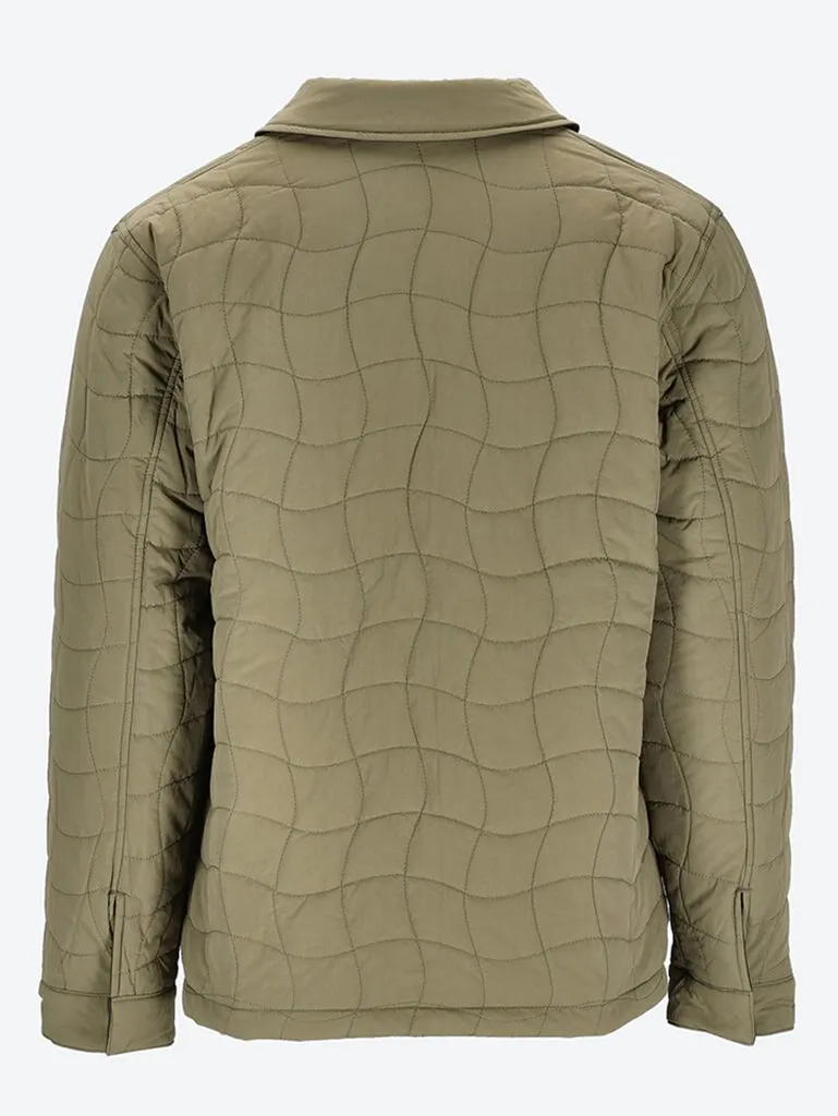 Reversible insulated jacket