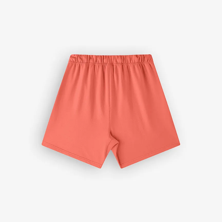 Salmon Fleece Shorts