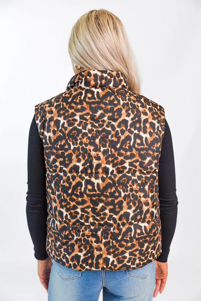 Set Out In Untamed Elegance Puffer Vest SALE