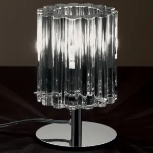 Simple Luxurious Murano Cristallo Glass Table Lamp