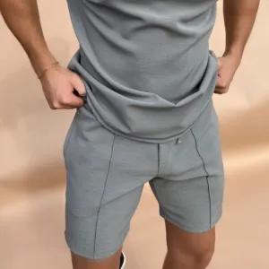 Solid Color Casual Fitness Sport Shorts