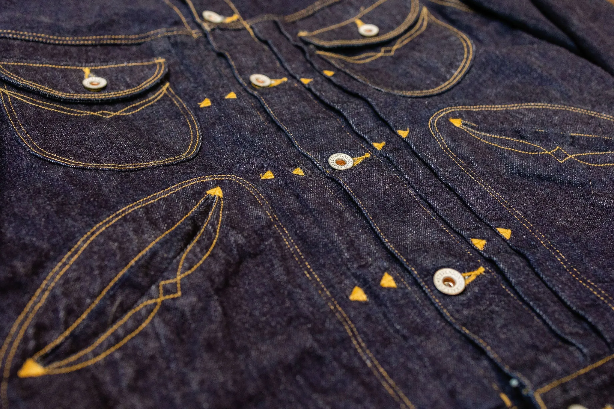 Stevenson Overall Co. Stockman Jacket SM1 - Indigo