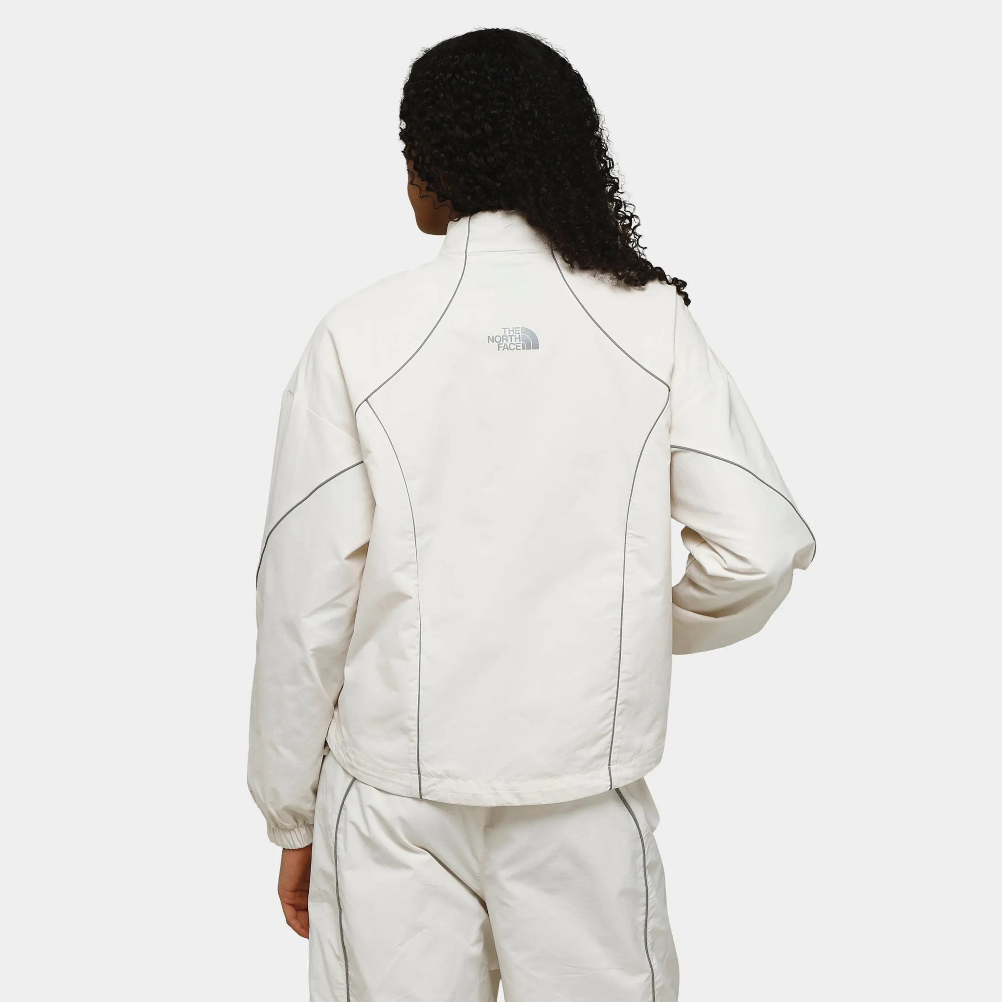 The North Face Women's Tek Piping Wind Jacket / Gardenia White