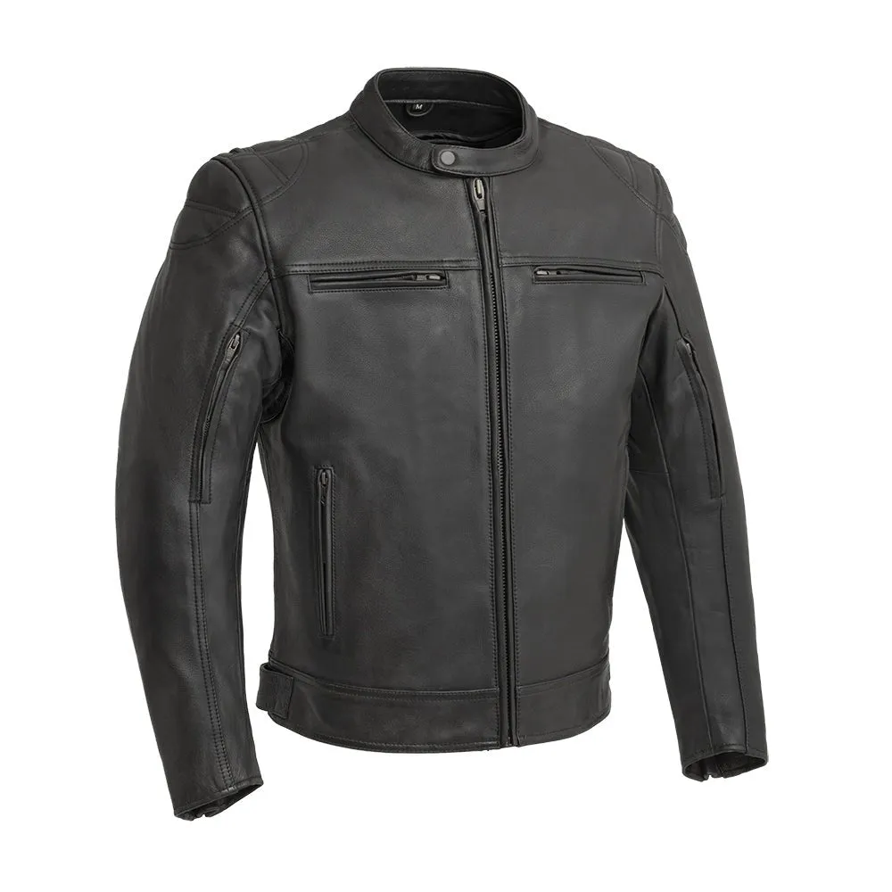 Top Performer Men's Motorcycle Leather Jacket