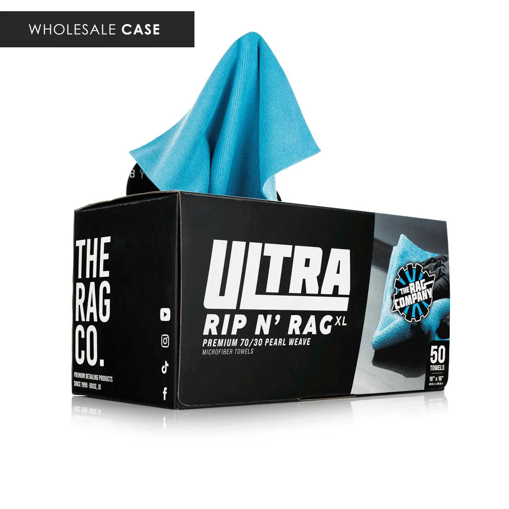 ULTRA RIP N' RAG XL Multi-Purpose Microfiber Towels - Case