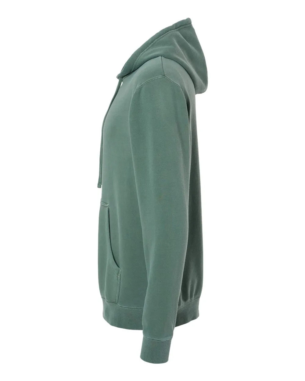 Unisex Midweight Pigment Dyed Hooded Pullover