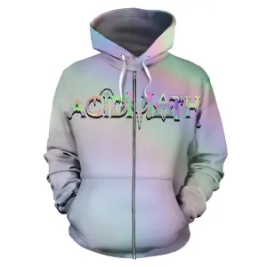 VAPE WAVE ACIDMATH ZIP UP HOODIE