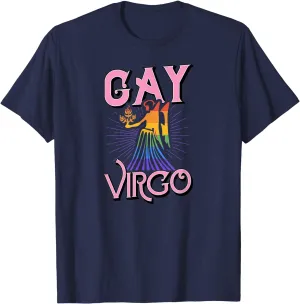 Virgo T Shirts, Zodiac Signs Shirt Gift For Lesbian, Equality Zodiac T-shirts