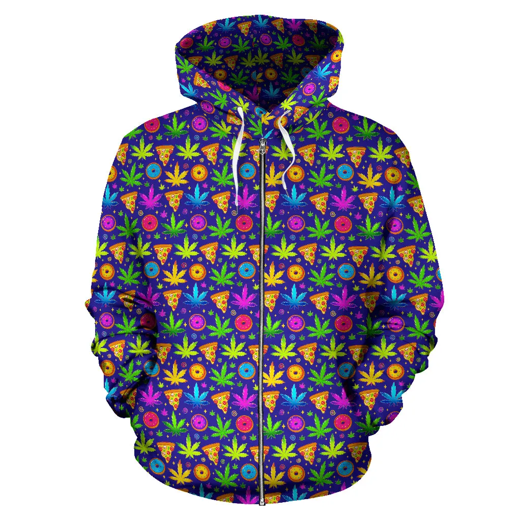 WEED iv ZIPPER HOODIE | ART DESIGN WORKS