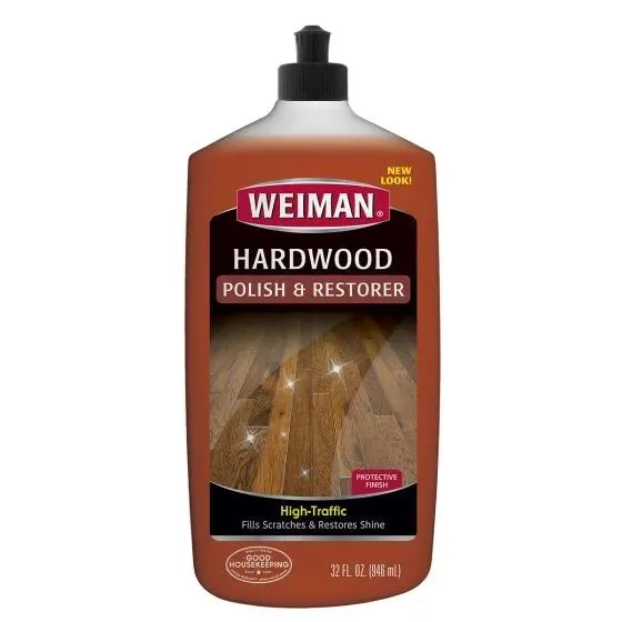 Weiman Hardwood Floor High Traffic Polish & Restorer (946ml)