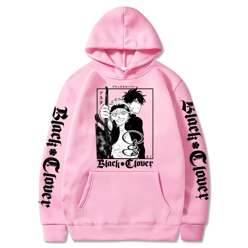 Yuno X Asta 2 Hoodie Black Clover (Variants Available)